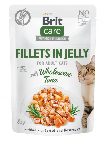 Brit Care Cat - Fillets in Jelly with Wholesome Tuna 